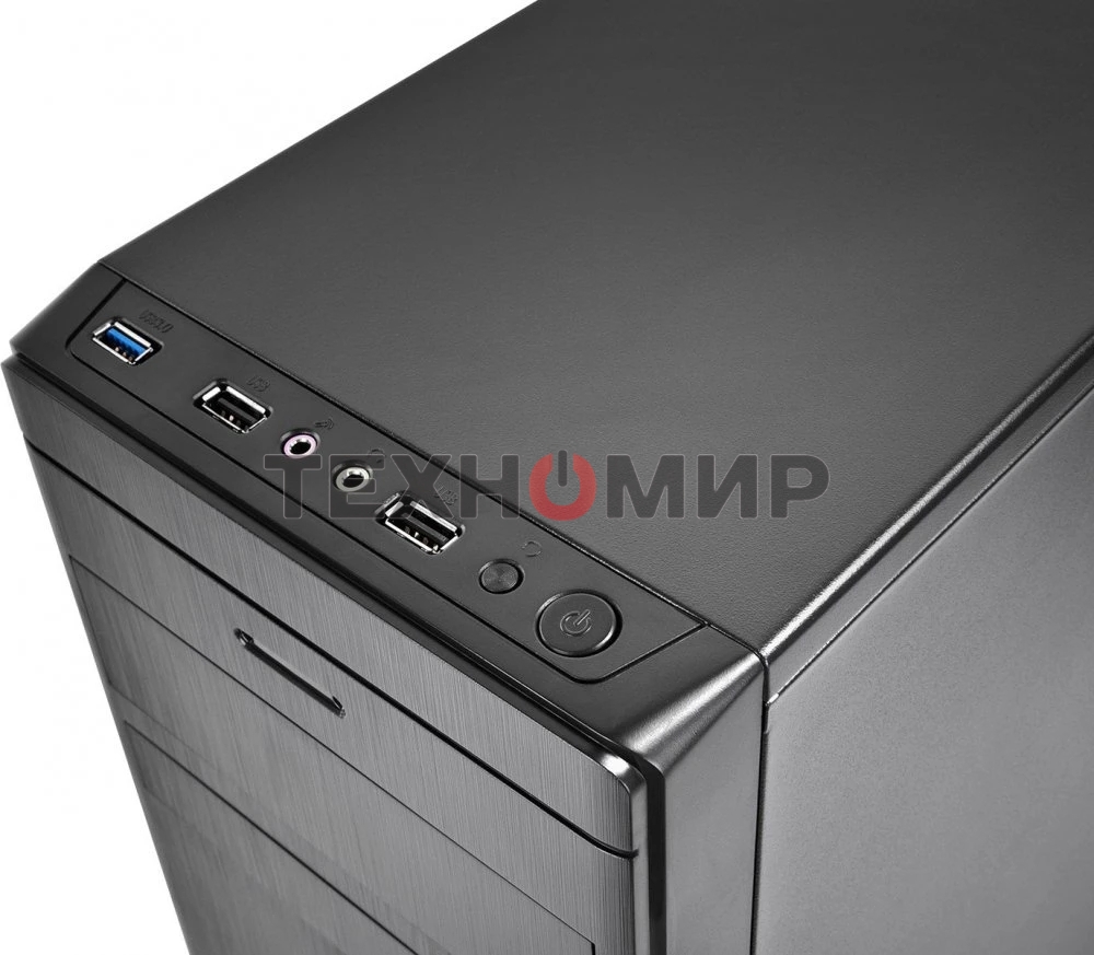 Компьютерный корпус Deepcool WAVE V2, mATX/mini-ITX, без БП, 1x USB 3.0, 2x USB 2.0