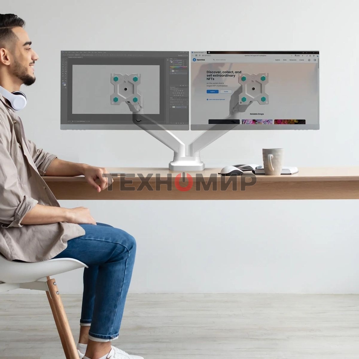 Кронштейн ONKRON G160 для монитора 13