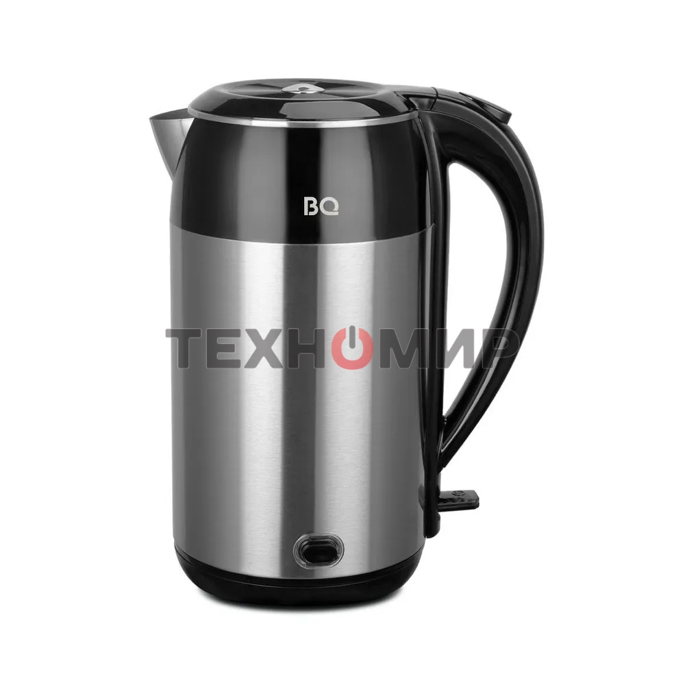 Чайник электрический BQ KT2030SW черный/стальной