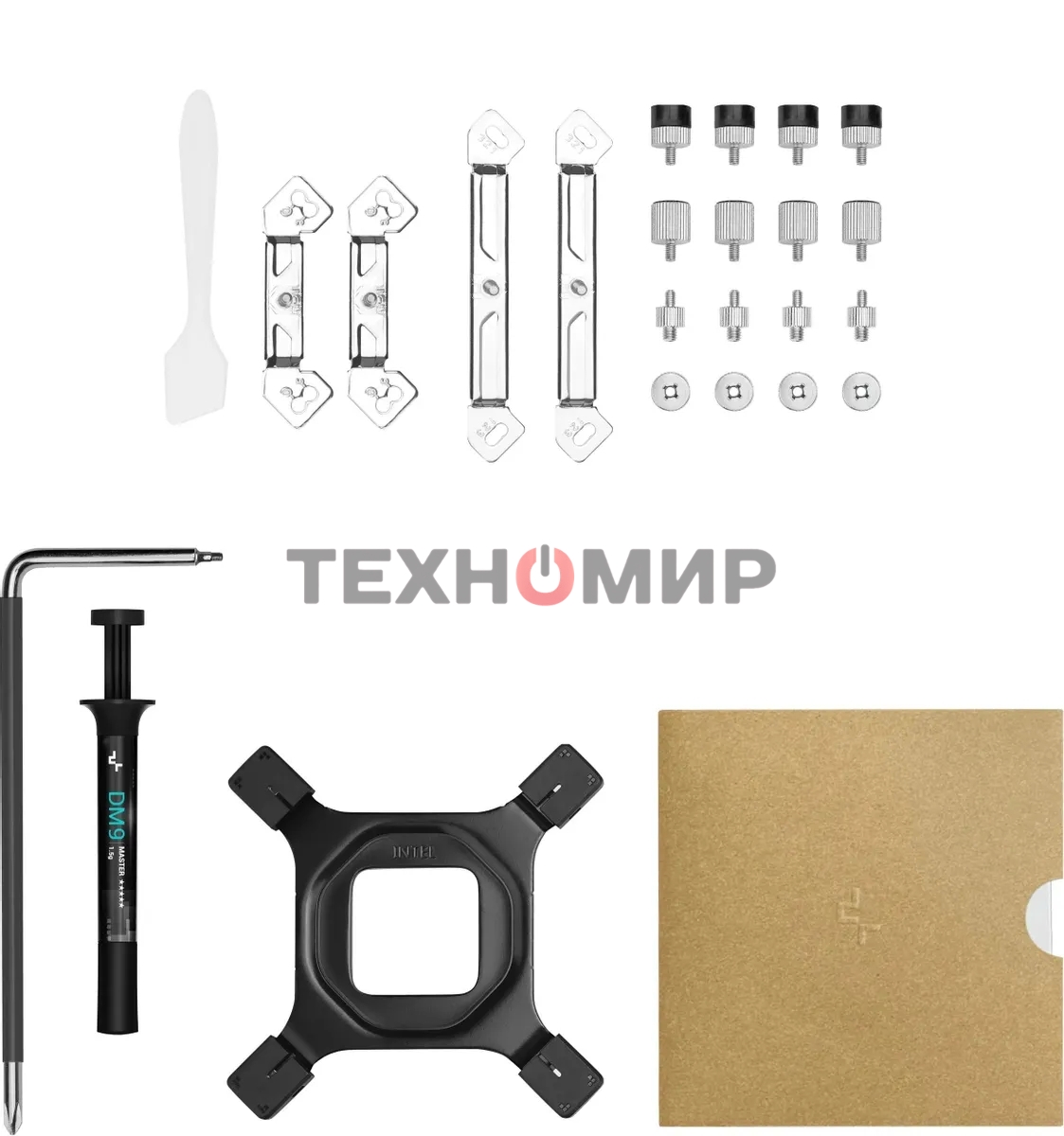 Кулер для процессора DEEPCOOL ASSASIN 4S WH белый, 140 мм, алюминий/медь, 1800 об/мин, 29.3 дБ, 4 pin, 250 Вт, 164 мм