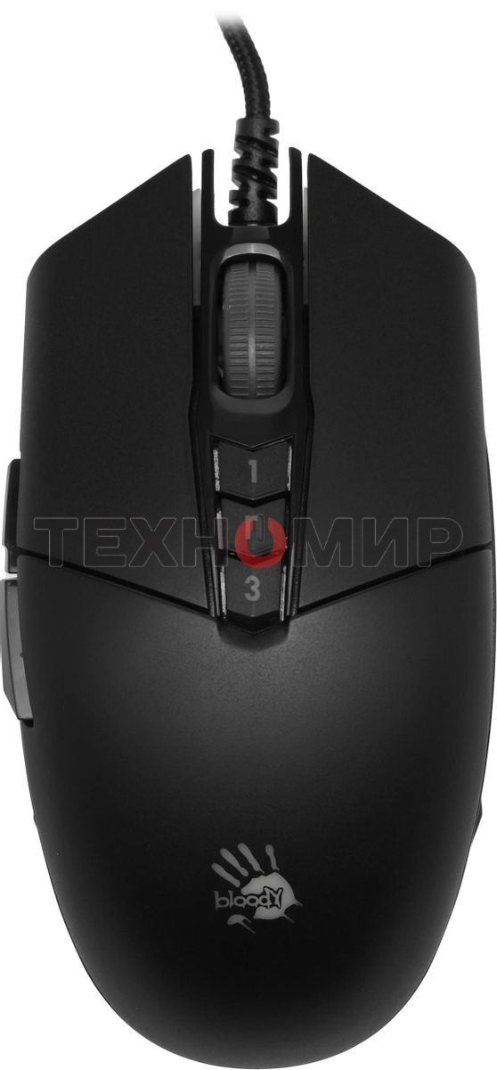 Мышь проводная A4Tech Bloody P91 Pro черный, 16000 dpi, USB, кнопки - 8