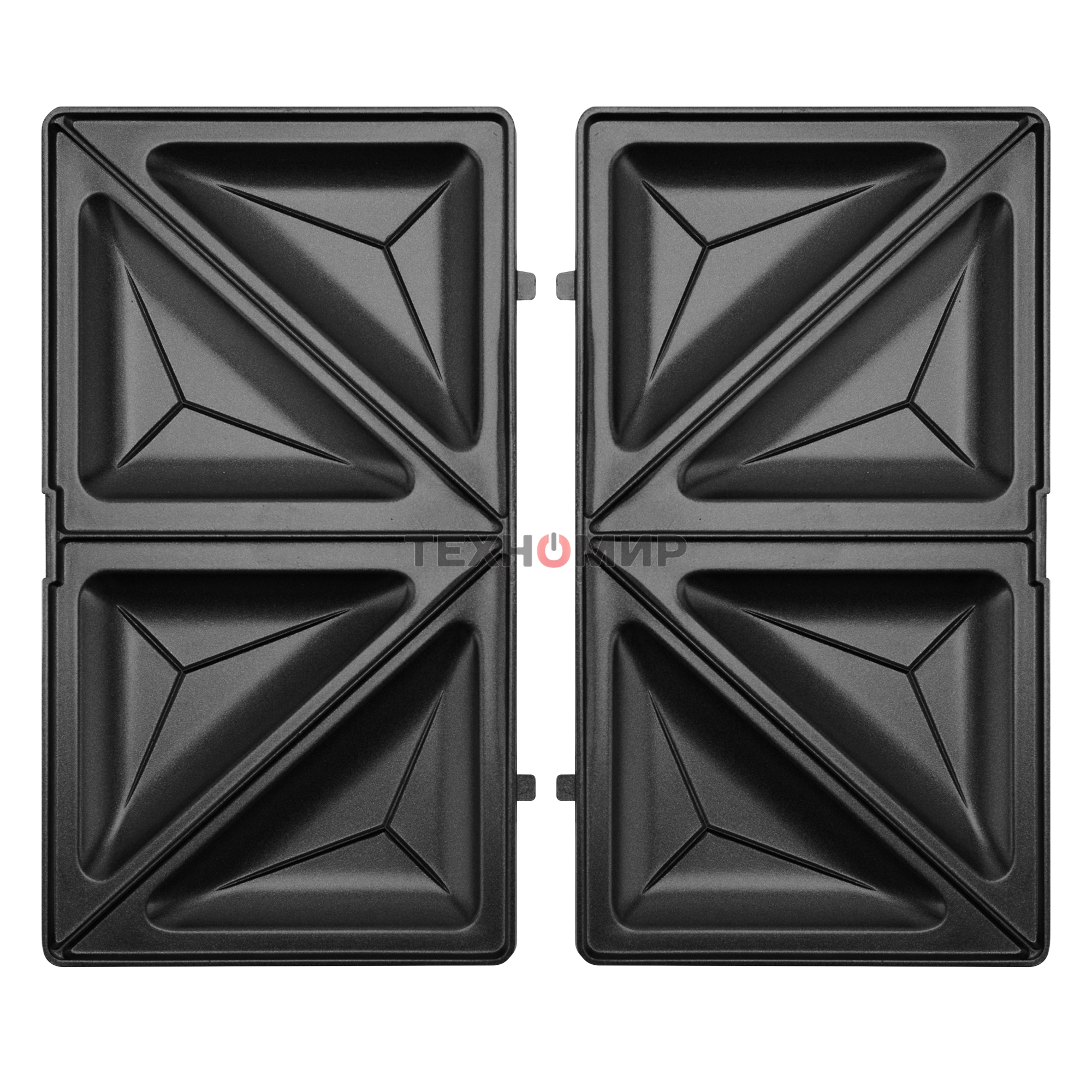 Вафельница Maxwell MW-1561 800Вт черный