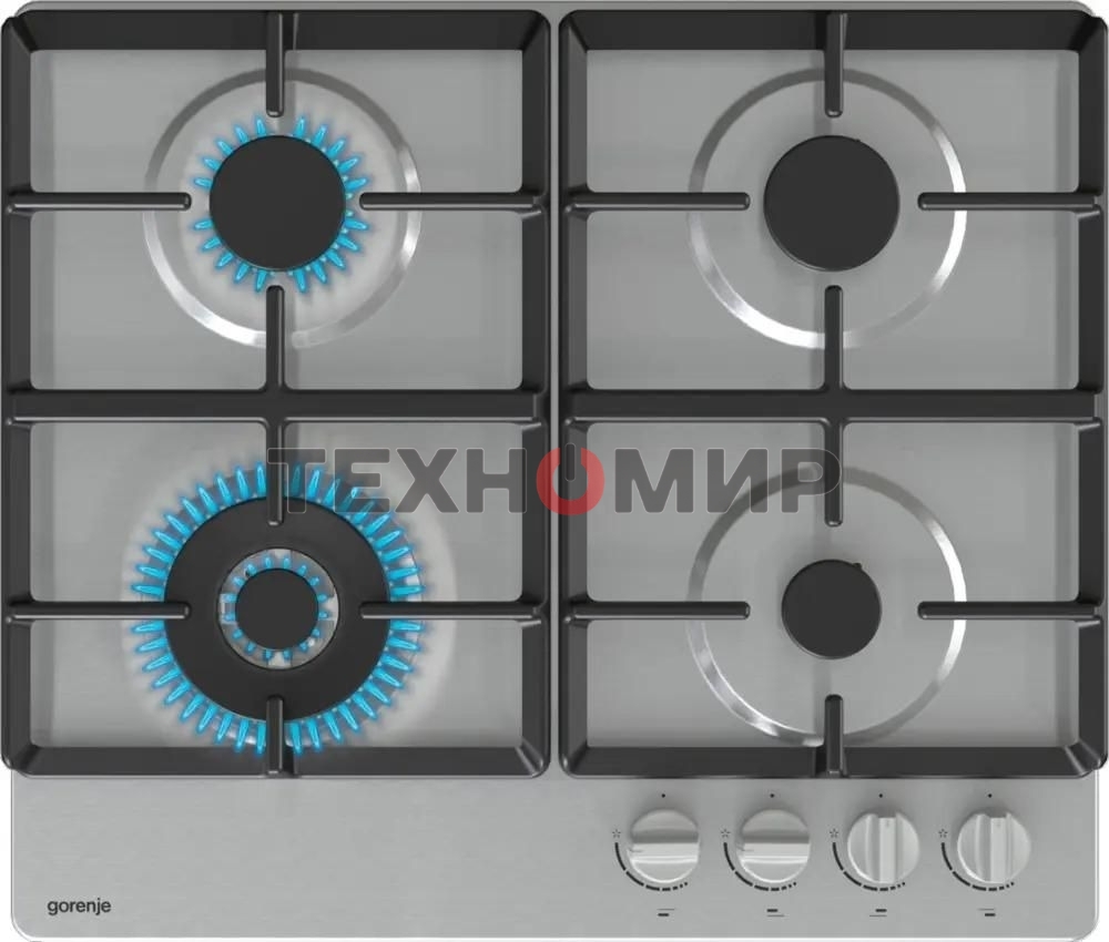 Газовая варочная панель Gorenje GW641XHF нержавеющая сталь