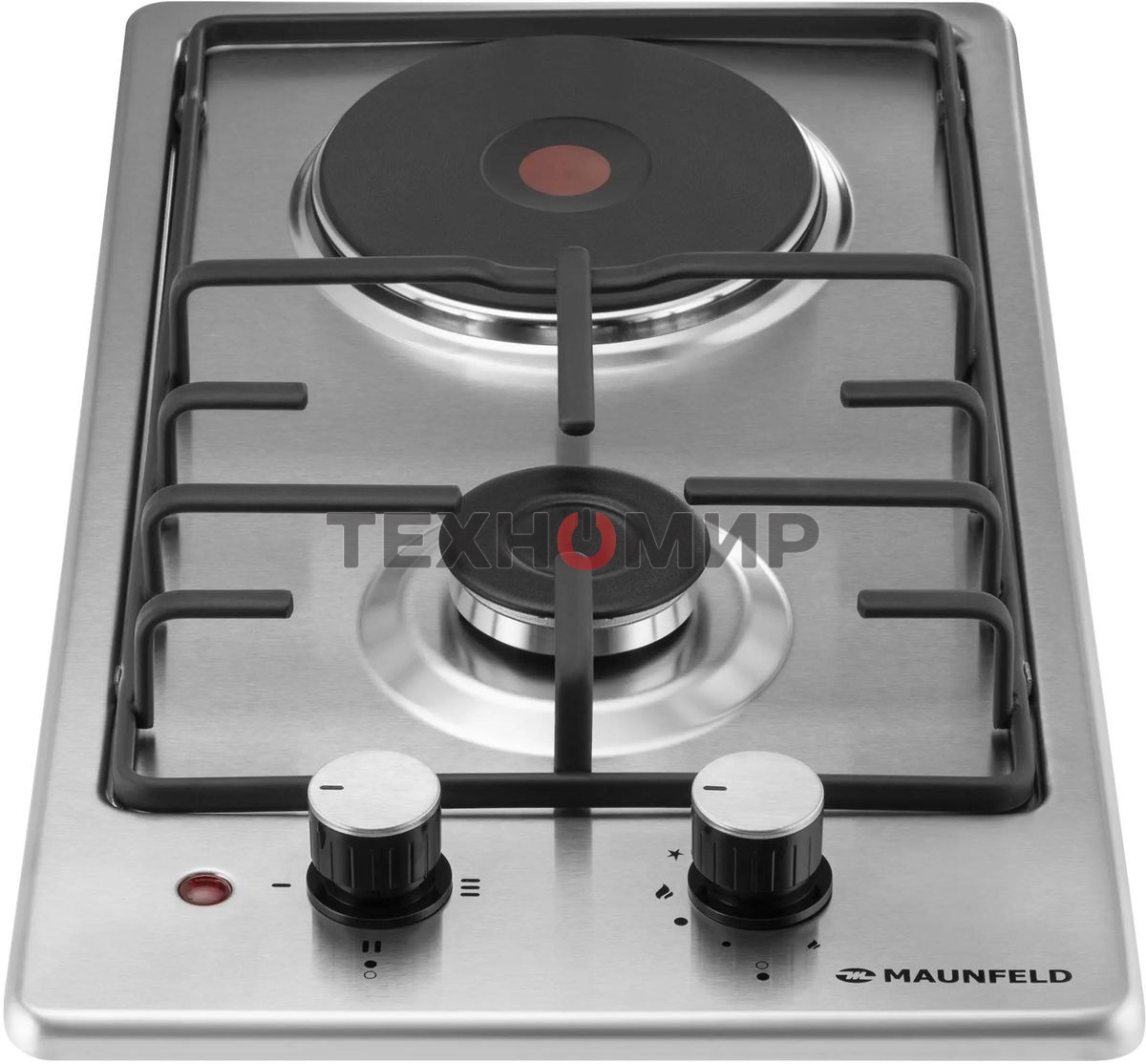 Комбинированная варочная панель (электрическая+газовая) Maunfeld EEHS.32.3ES.KG