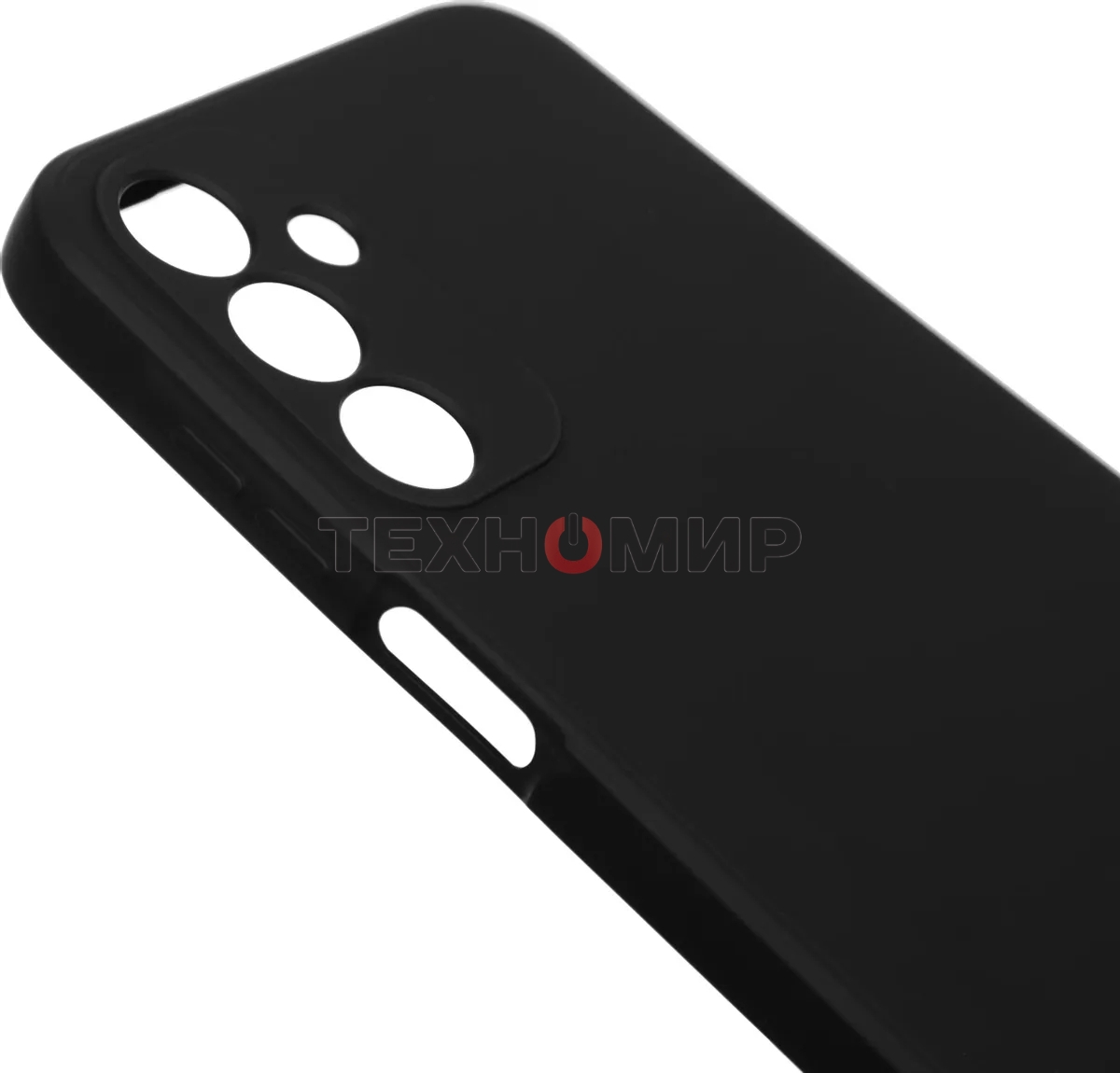 Чехол (клип-кейс) BoraSCO для Samsung Galaxy A15 Microfiber Case черный (72894)