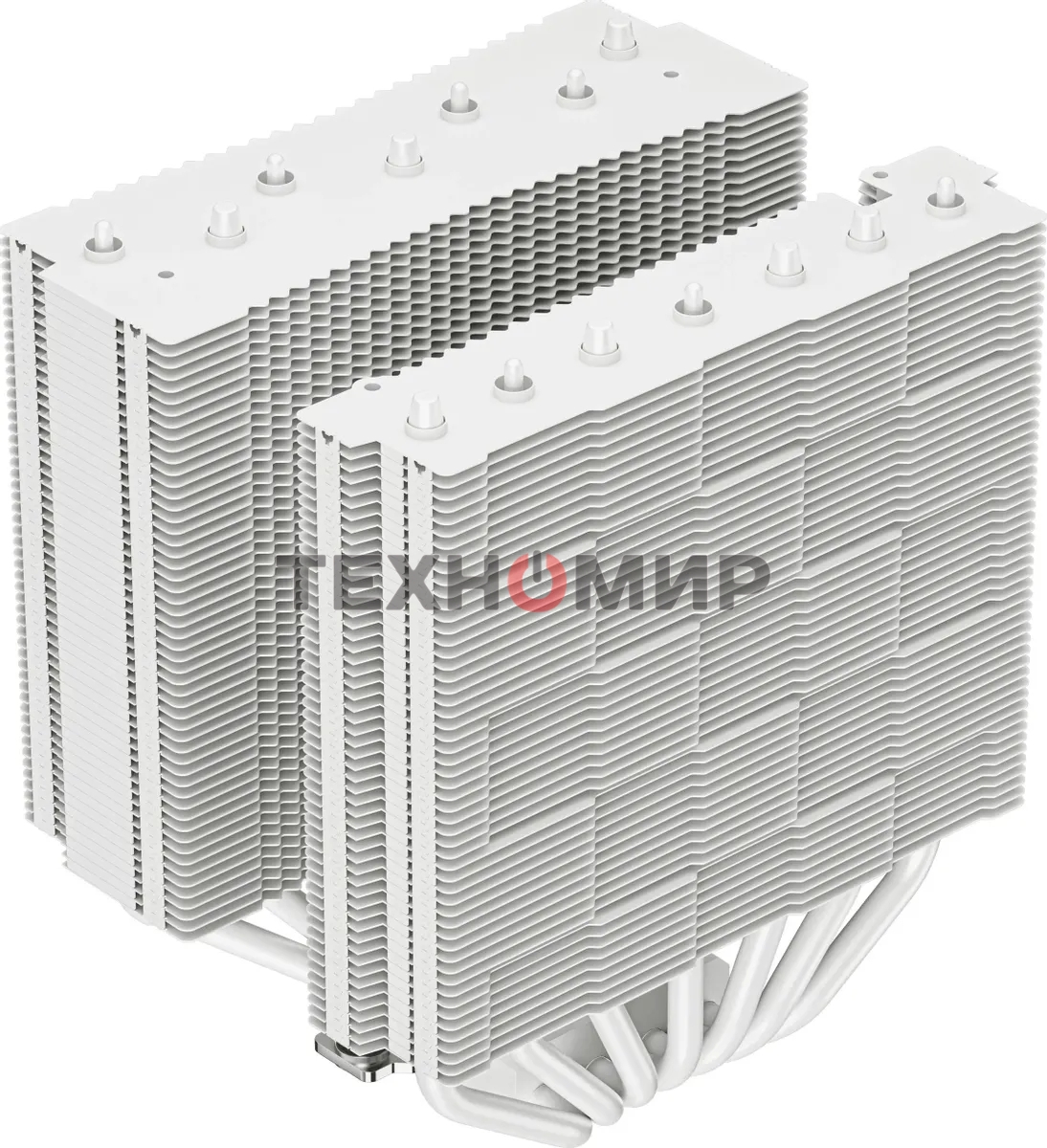 Кулер для процессора DEEPCOOL ASSASIN 4S WH белый, 140 мм, алюминий/медь, 1800 об/мин, 29.3 дБ, 4 pin, 250 Вт, 164 мм