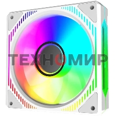 Вентилятор для корпуса Alseye Mirror-W-P белый, 120 мм, 2000 об/мин, 35.2 дБ, 4 pin