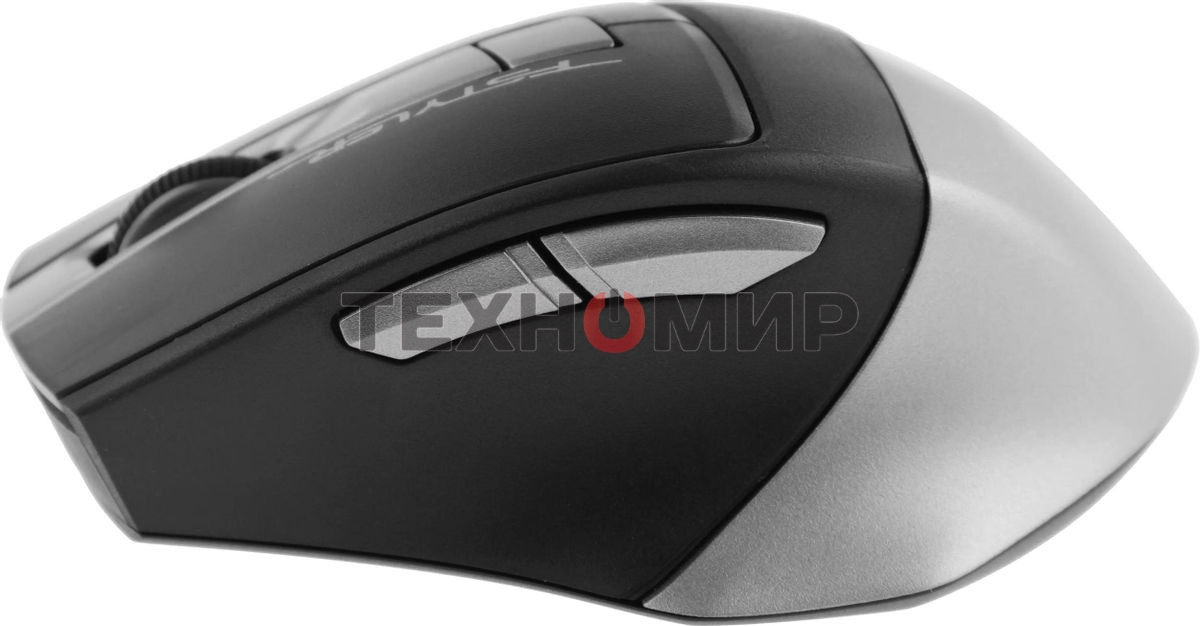 Мышь беспроводная A4Tech Fstyler FG35 серый/черный, 2000 dpi, радиоканал, USB, кнопки - 6