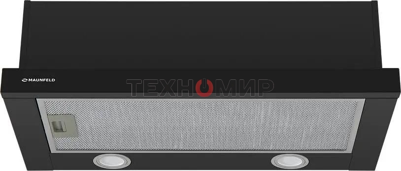 Вытяжка встраиваемая Maunfeld VS Light 60 черный, 60 см, 520 куб. м/ч, 56 дБ