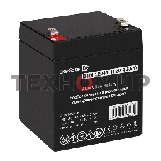 Аккумуляторная батарея ExeGate DTM 12045 (12V 4.5Ah, клеммы F2)