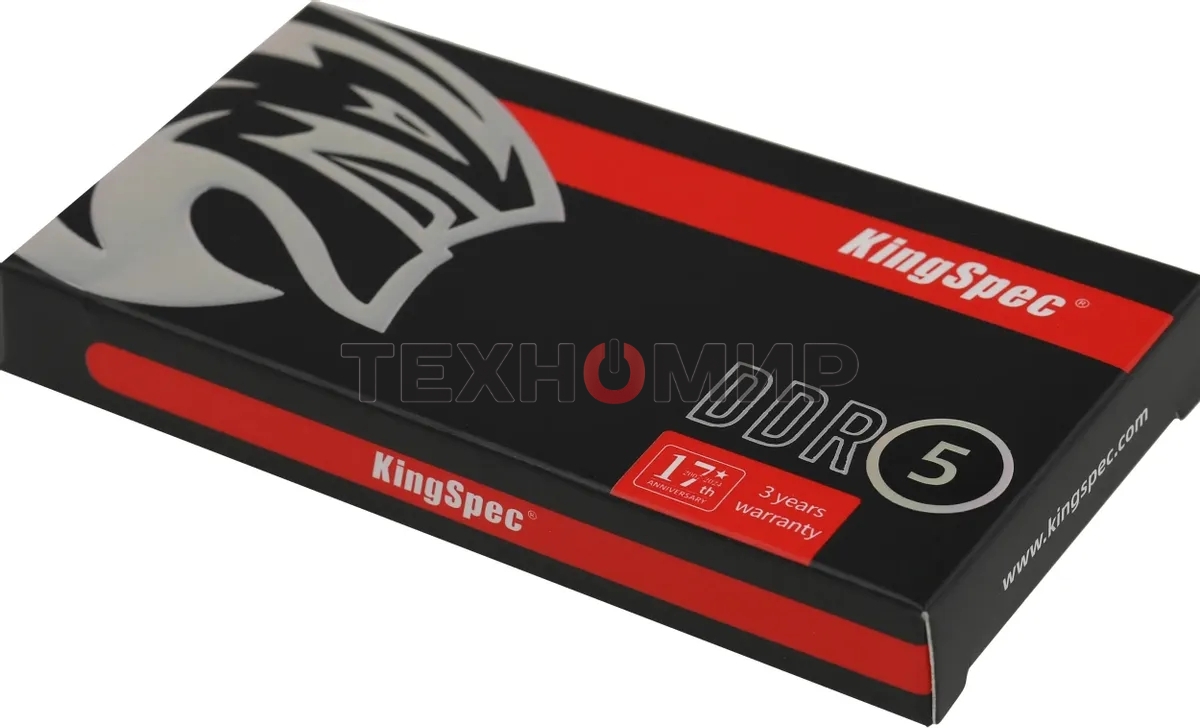 Оперативная память KingSpec DDR5, 8Gb (1x8 GB), 4800 MHz, CL40, SO-DIMM
