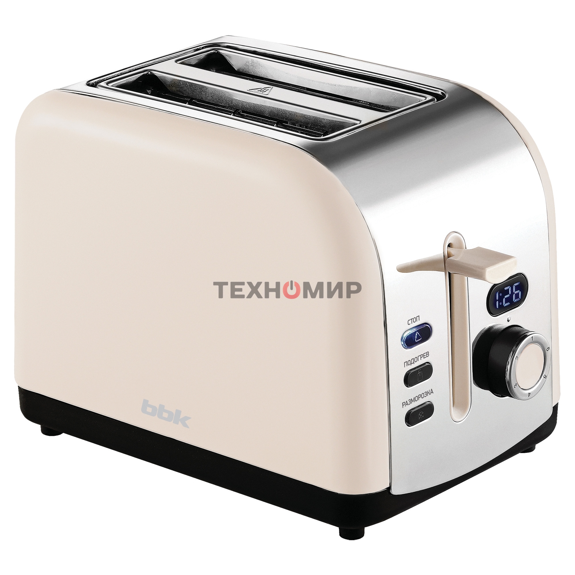 Тостер BBK TR76 кремовый