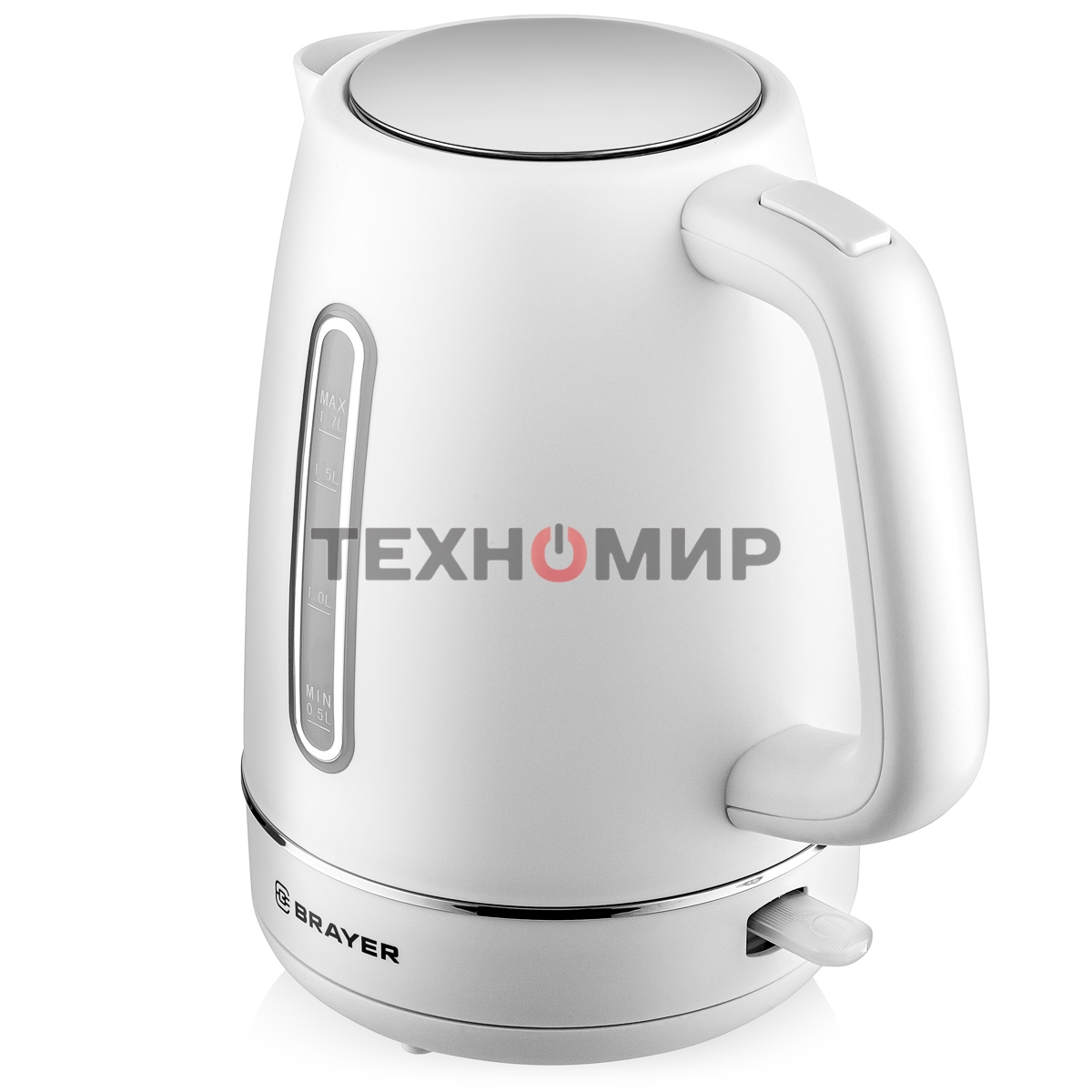 Чайник электрический BRAYER BR6103WH 2200 Вт, 1.7 л, белый