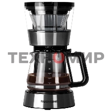 Кофеварка капельная Redmond CM700 черный, исп. кофе - молотый, 1.2 л, 900 Вт