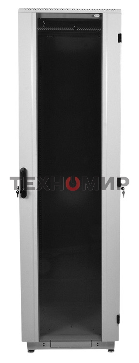 Шкаф ЦМО телекоммуникационный напольный 48U (800 800) дверь стекло
