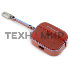 Чехол для наушников Piquadro Blue Square AC5308B2/CU4 темно-коричневый натур.кожа