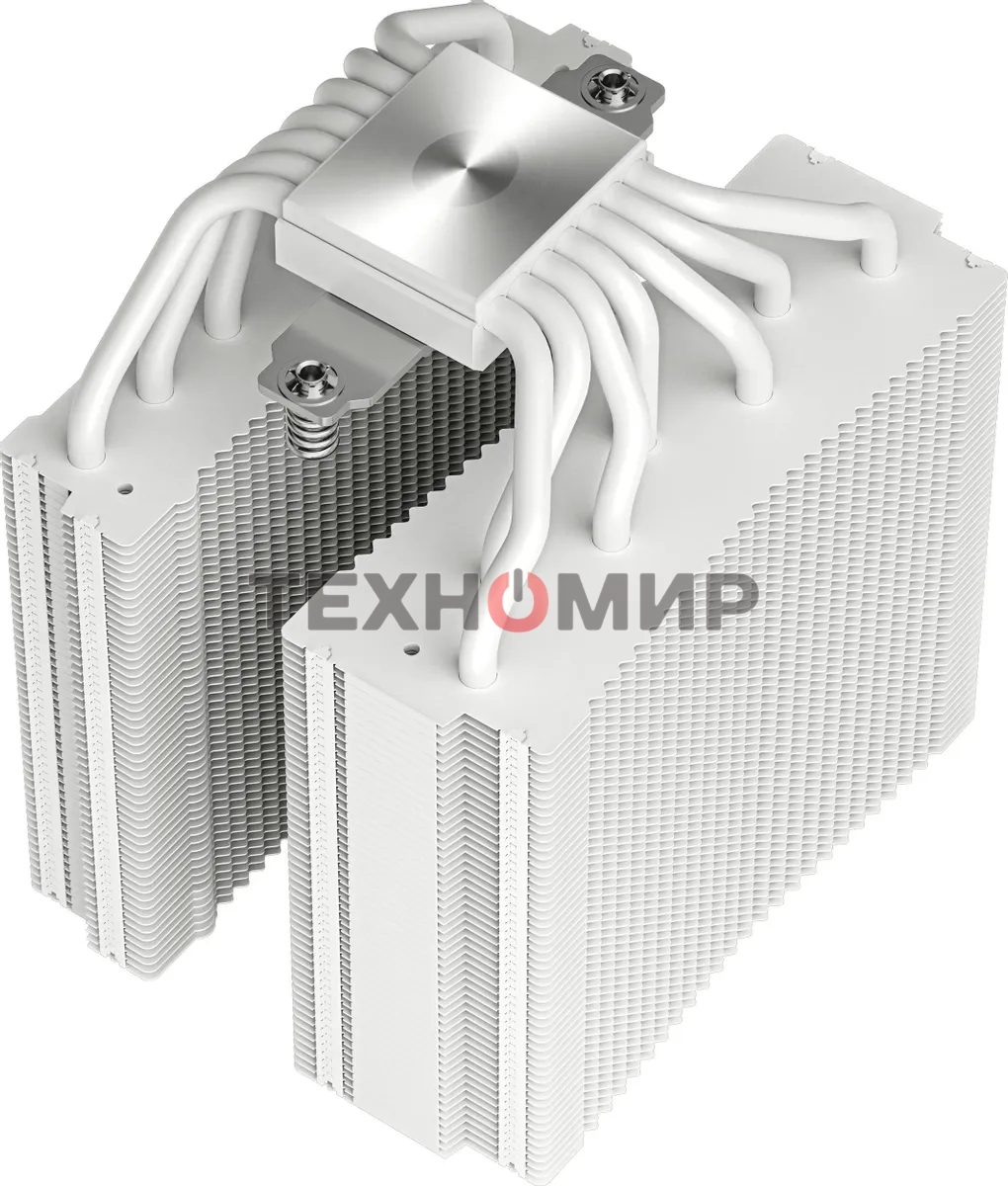 Кулер для процессора DEEPCOOL ASSASIN 4S WH белый, 140 мм, алюминий/медь, 1800 об/мин, 29.3 дБ, 4 pin, 250 Вт, 164 мм