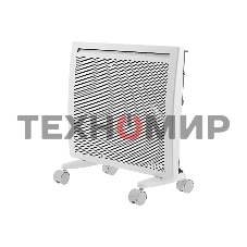 Конвектор электрический гибридный Denzel HybridX-1000 белый, 1000 Вт, 20 м2, термостат, дисплей