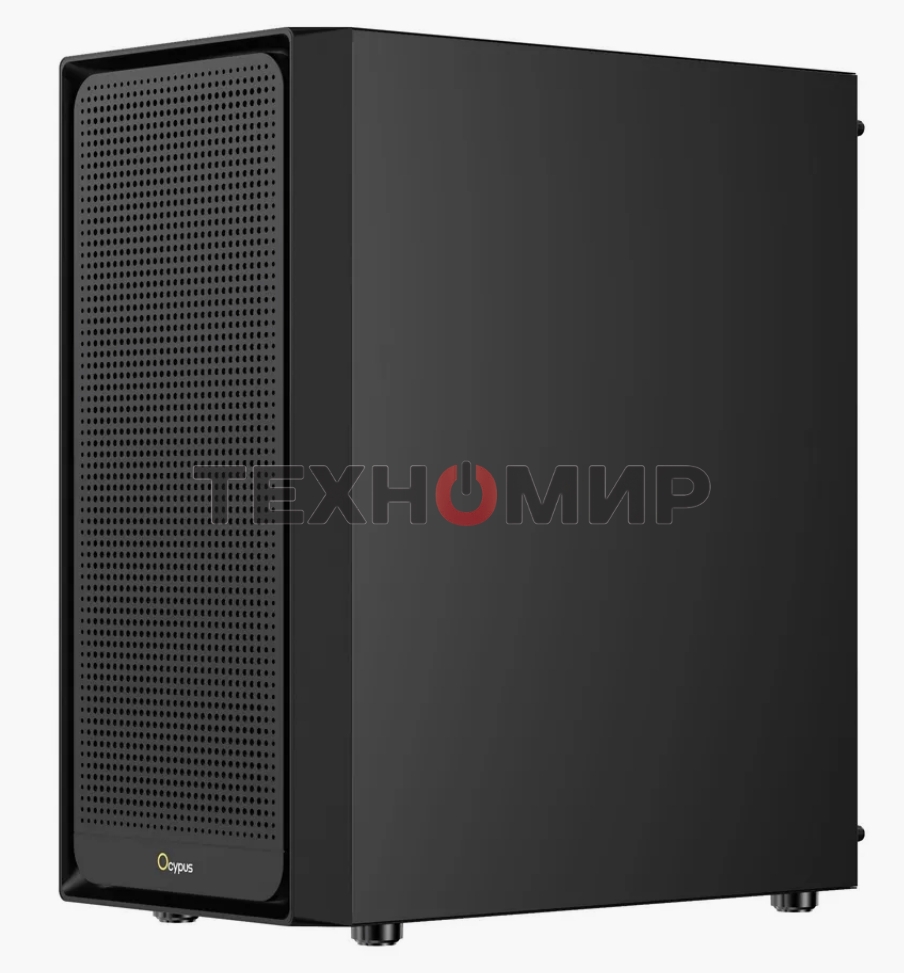 Компьютерный корпус Ocypus Gaммa C50 без БП черный (Gaммa-C50-BKG000XX-GL)