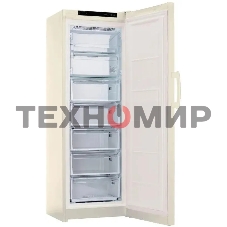 Морозильная камера Indesit DFZ 5175 E, бежевый, 250л, 5 ящиков