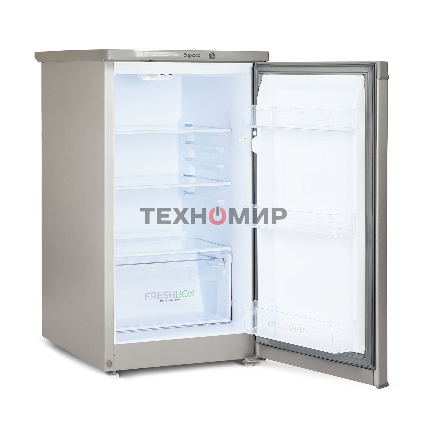 Холодильник Бирюса M409 металлик однокамерный 115л