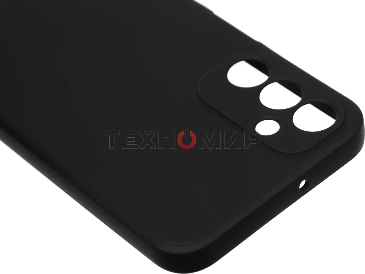 Чехол (клип-кейс) BoraSCO для Samsung Galaxy A15 Microfiber Case черный (72894)