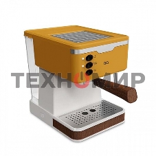 Кофеварка эспрессо BQ CM2006 желтый, исп. кофе - молотый, 1.7 л, 850 Вт, 20 бар