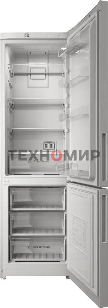 Холодильник Indesit ITR 4200 W белый двухкамерный 247/78л морозилка снизу