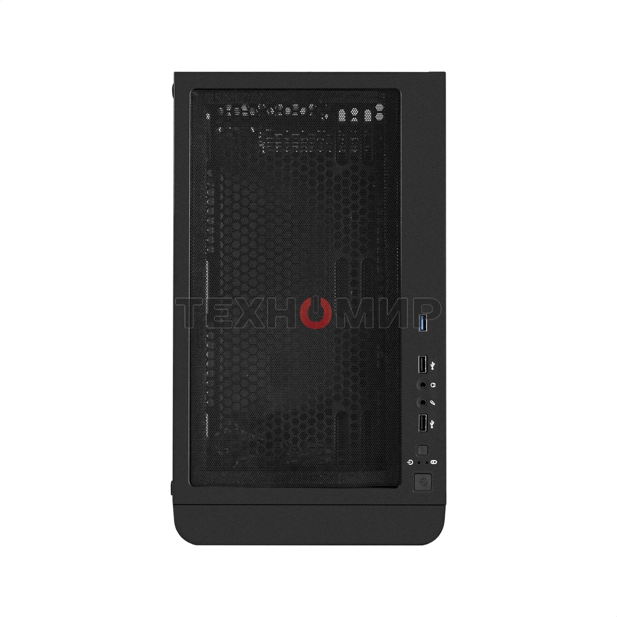Компьютерный корпус Miditower ExeGate EVO-9202-NPX700 (ATX, БП 700NPX с вент. 12 см, с окном, 1*USB+1*USB 3.0, аудио, 3 вент. 12см с RGb подсветкой)