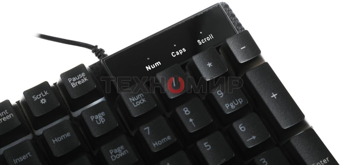 Комплект клавиатура+мышь Defender Glion C-123 проводной, USB, 1600 DPI, чёрный