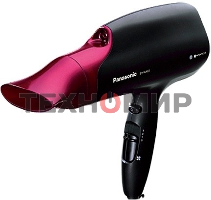 Фен Panasonic EH-NA65 черный/розовый, 2000 Вт, ионизация