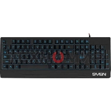 Клавиатура Sven KB-G8300 проводная, USB Type-A, чёрный