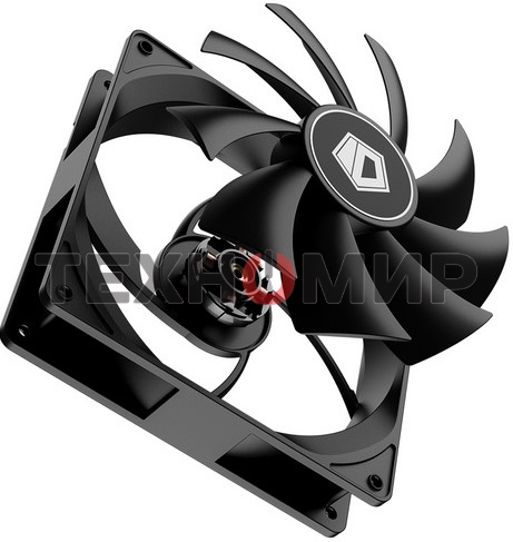 Вентилятор для корпуса ID-Cooling FL-12025K черный 120мм 1250rpm 21db 3-pin