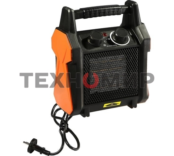 Тепловентилятор Sturm! FH2034CQ, черный/оранжевый, 2000 Вт, 20 м2, термостат