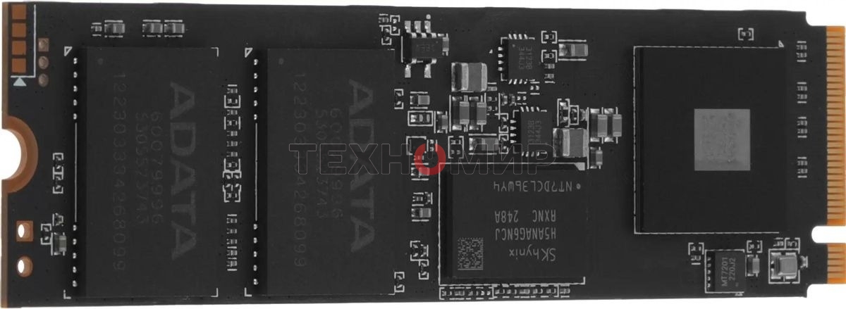 Накопитель SSD ADATA XPG BLADE S70, 4Tb, PCIe 4.0 x4, M.2 2280, NVMe, R/W 7400/6600, с радиатором