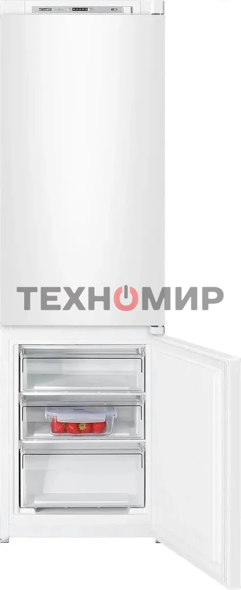 Встраиваемый холодильник Atlant ХМ-4319-101 белый двухкамерный 175/70л морозилка снизу