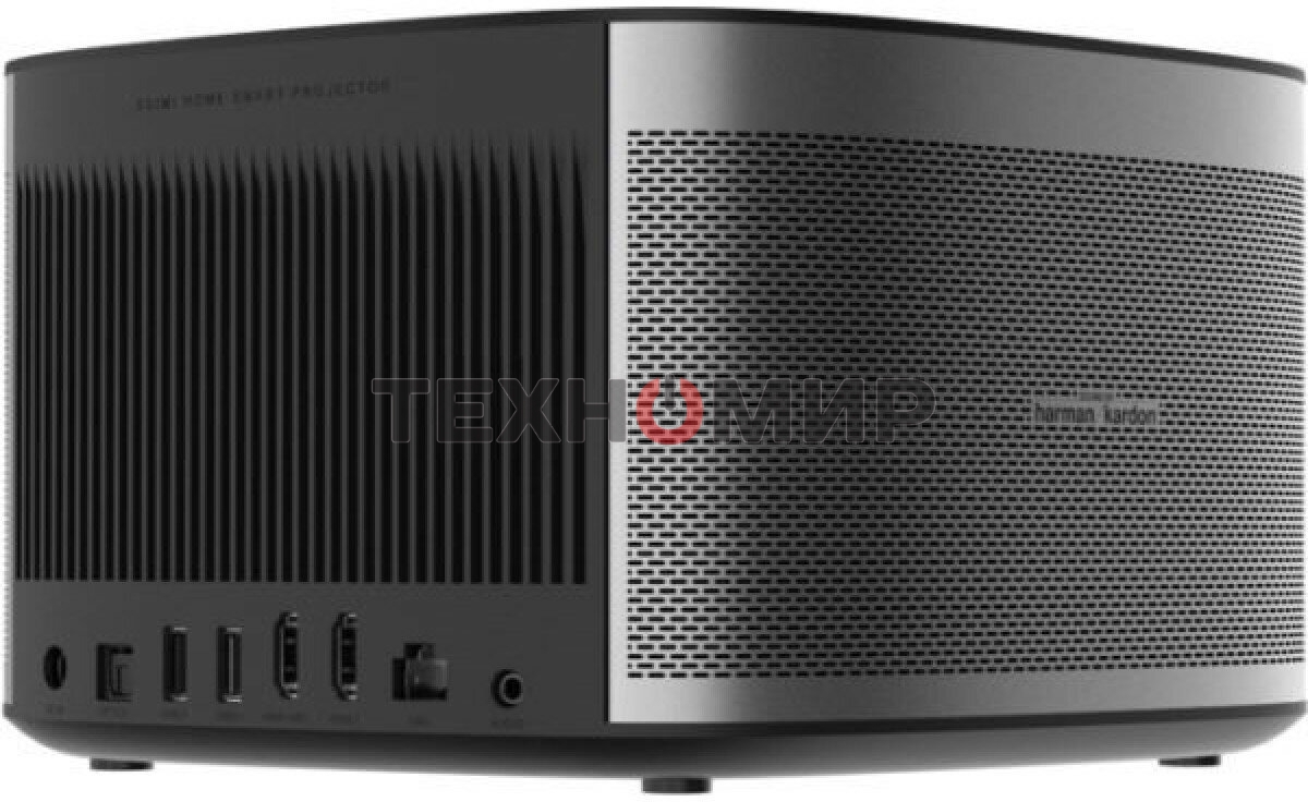 Домашний проектор XGIMI Horizon/технология:DLP/Разрешение:FullHD/2200Лм/MediaTek MT9612/2GB/32GB/Wi-Fi, Bluetooth/AndroidTV/HDR10/0.76-7.66м/HarmanKardon/Вес:2.9кг/Черный XK03K