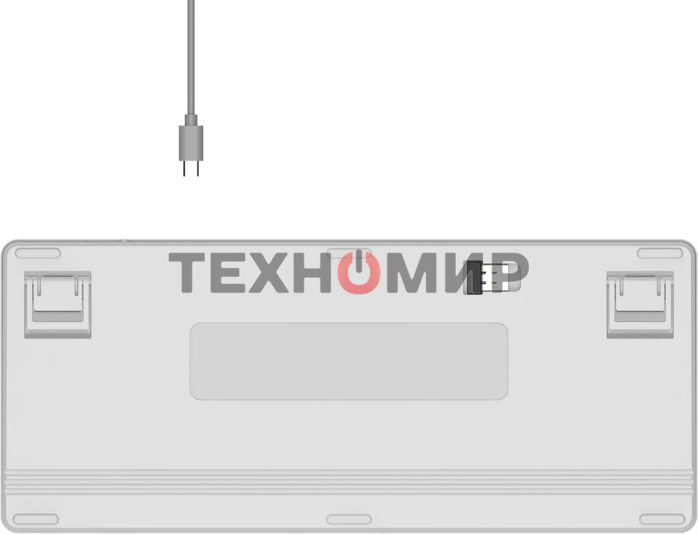 Клавиатура A4Tech FBX53C беспроводная, Bluetooth, радиоканал, белый