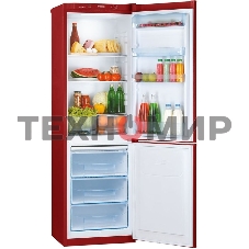 Холодильник Pozis RD-149 рубиновый двухкамерный 240/130 л морозилка снизу, капельная система