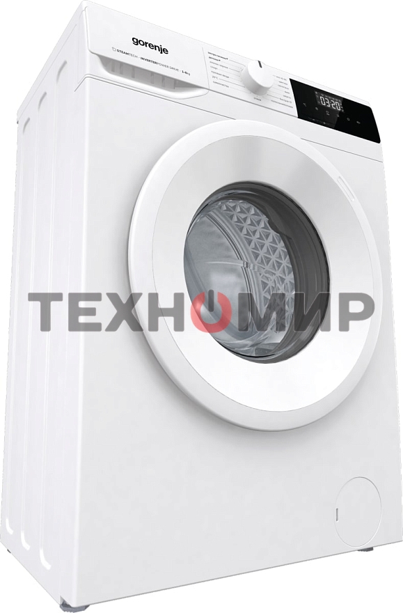 Стиральная машина Gorenje W1NHPI60SCS белый, загрузка фронтальная 6 кг, 1000 об/мин., класс: А