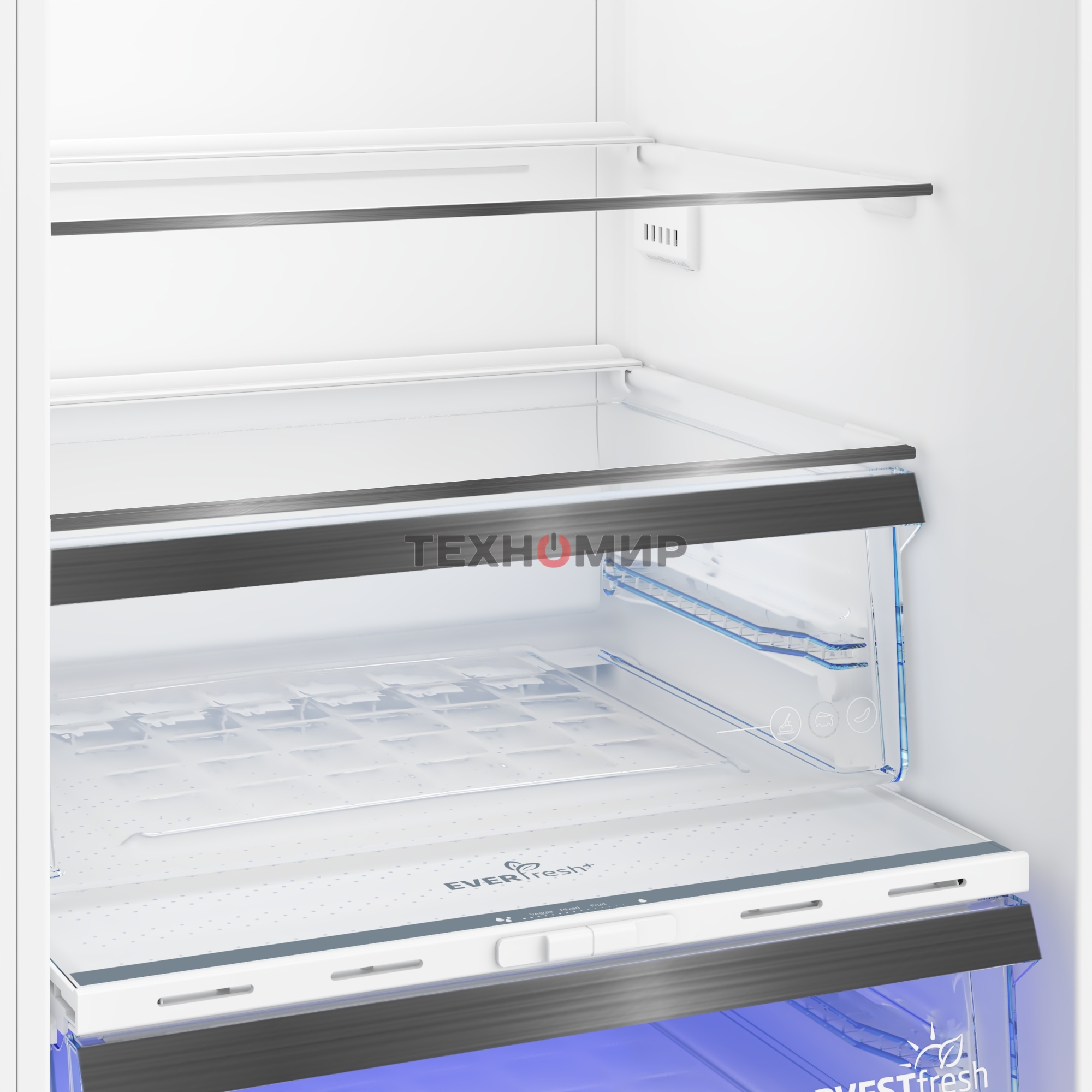 Холодильник Beko B5RCNK363ZXBR антрацит двухкамерный 220/100л морозилка снизу Total No Frost