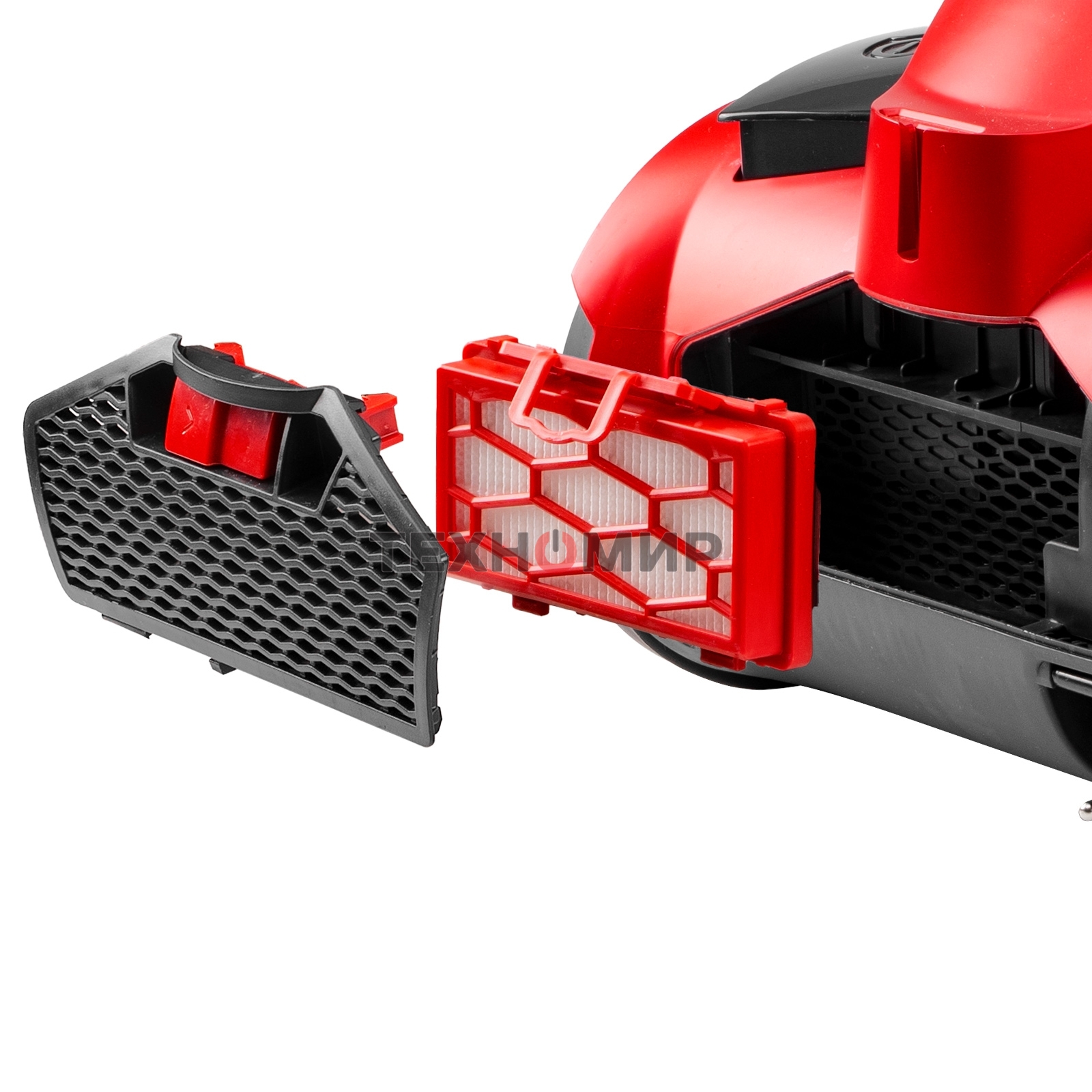 Пылесос Galaxy Line GL 6224 красный/черный, 300/2400 Вт, уборка сухая, пылесборник контейнер 2 л