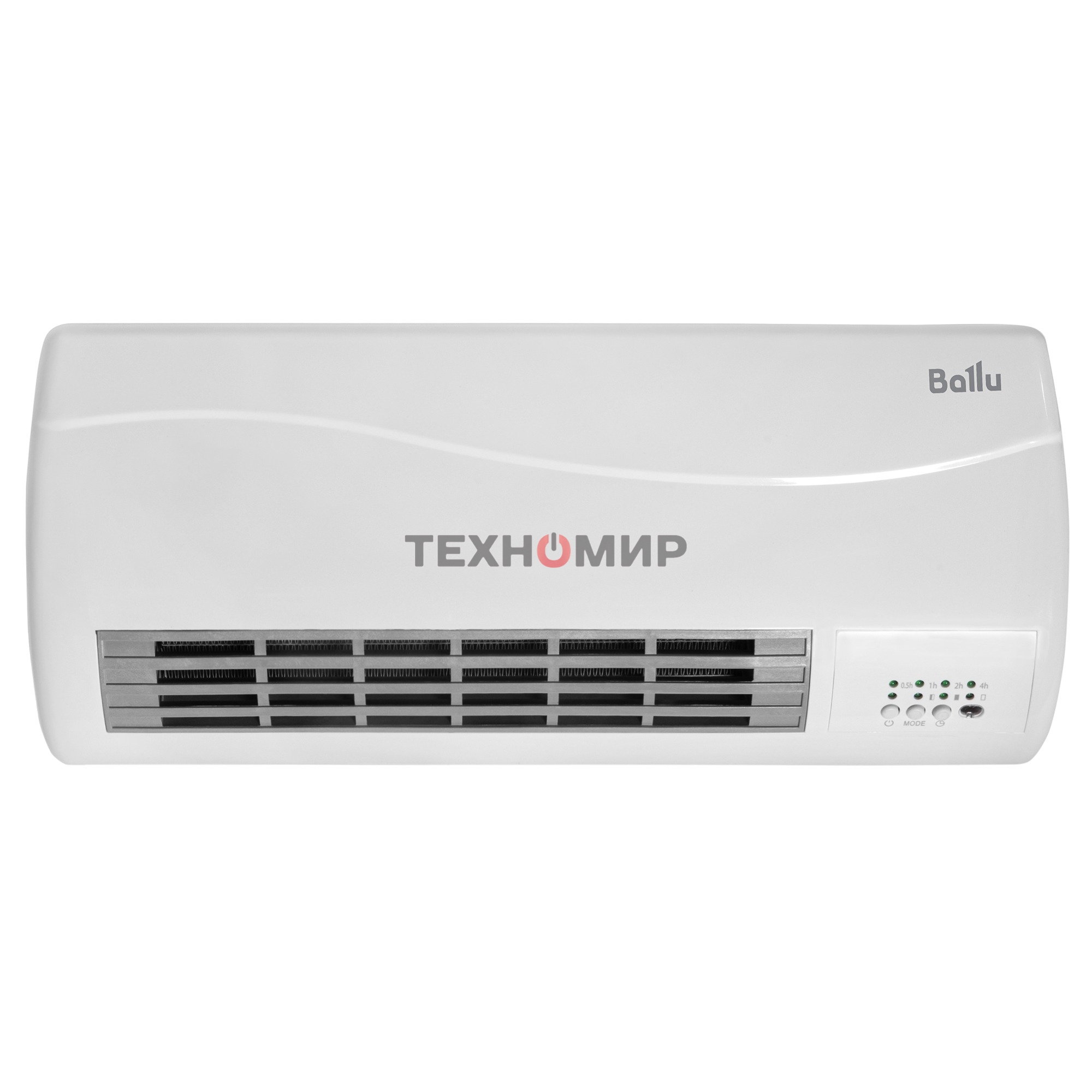 Тепловентилятор Ballu BFH/W-102W, белый, 2000 Вт, 25 м2, таймер