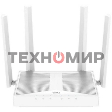 Роутер беспроводной Cudy WR3000E AX3000 10/100/1000BASE-TX белый