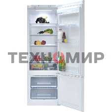 Холодильник Pozis RK-103 серебристый металлик глянц. двухкамерный 239/57 л морозилка снизу