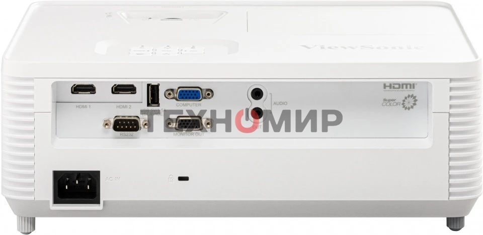 Проектор ViewSonic PA700W DLP 4500Lm ANSI (1280x800) 3000000:1 ресурс лампы:20000часов 2xHDMI 2.7кг