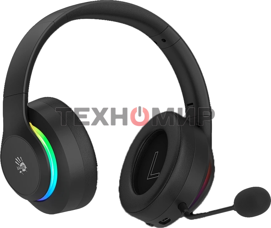 Гарнитура беспроводная с микрофоном A4Tech Bloody GR520 черный мониторные BT/Radio оголовье