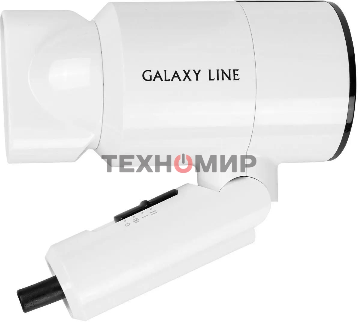 Фен Galaxy Line GL 4345 белый, 1400 Вт, компактный
