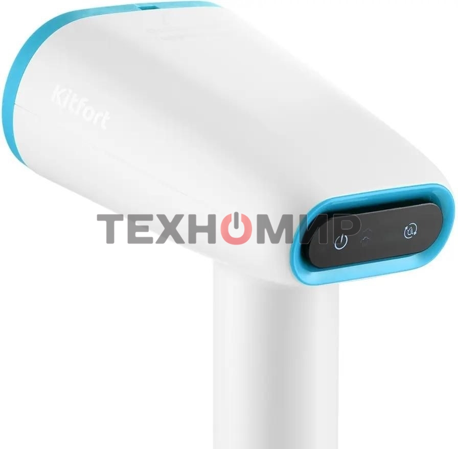 Отпариватель Kitfort КТ-985-3 бирюзовый, 1600 Вт, 28 г/мин, 250 мл