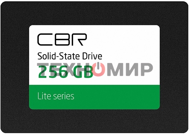 Накопитель SSD CBR SSD-256Gb-2.5-LT22, 256Gb, SATA III, 2.5
